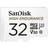 SanDisk High Endurance microSDHC Class 10 UHS-I U3 V30 100/40MB/s 32GB +Adapter