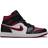 NIKE Air Jordan 1 Mid M - Black/White/Noble Red