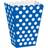 Unique Party Popcorn Box Blue/White 8-pack