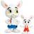 Micki Bamse Figurset Nina Kanin & Minihopp