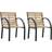 vidaXL 47937 2-pack Garden Dining Chair