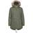 Trespass Parka da Donna/signora Celebrity - Verde/Nero/Marrone