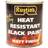 Rustins Quick Dry Heat Resistant Wood Paint, Metal Paint Black 0.5L