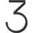 Habo Selection Contemporary Large House Number 3