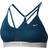Nike Pro AeroAdapt Light-Support Sports Bra - Midnight Turquoise/Metallic Silver