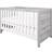 Tutti Bambini Modena 3 in 1 Cot Bed Grey Ash/White 29.5x58.3"