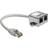 DeLock RJ45-2xRJ45 M-F 0.2m
