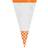 Amscan Gift Bag White/Orange 10-pack