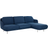 Fritz Hansen Lune Right-Hand Sofa 227.5cm 3 personers