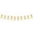 PartyDeco Garlands Aloha Gold