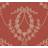 Lim & Handtryck Hovkonditoriet - Red/Gold (x121-30)