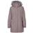 Trespass San Fran Waterproof Parka Jacket - Dusty Heather