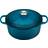 Le Creuset Deep Teal Signature Cast Iron Round med lock 5.3 L 26 cm
