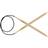 Knitpro Basix Birch Fixed Circular Needles 120cm 7mm