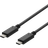 Deltaco 3A USB C - USB C 2.0 M-M 2m