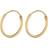 Pernille Corydon Tiny Plain Hoops - Gold