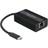 DeLock USB C-RJ45 M-F 0.1m