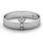 Skultuna Bangle with Key Lock Bracelet - Silver