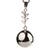 Babynord Bola Leaf Pendant - Silver