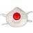 Respiratory Protection with Valve FFP2 3-pack