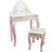Teamson Kids Bouquet Classic Vanity Table & Stool Set