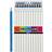 Colortime Jumbo Colored Pencil Blue 5mm 12 Pack