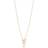 Lund Copenhagen Marguerite Necklace - Gold/White