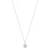 Georg Jensen Daisy Small Necklace - Silver/Diamonds