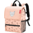 Reisenthel Zaino asilo backpack kids, cats and dogs rosa arancione
