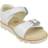 Clarks Toddler Crown Bloom - White Leather