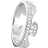 Georg Jensen Fusion End Ring - White Gold/Diamonds