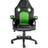 tectake Mike Gaming Chair - Black/Green