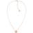 Tommy Hilfiger Stud Necklace - Rose Gold/White