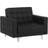 Beliani Aberdeen Leatherette Armchair 83cm