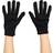 Rubies Mens Black Cotton Gloves