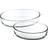 Borcam Oval Oven Dish 2pcs