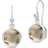 Julie Sandlau Prime Earrings - Silver/Brown