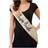 Smiffys Sash Deluxe Team Bride Gold/Black