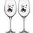 Kosta Boda All About You Wait For Him Wine Glass 52cl 2pcs