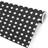 Hedlunds Of Sweden Gift Paper Dots Black/White