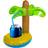 Folat Inflatable Decoration Floating Palm Drink Holder