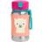 Skip Hop Zoo Stainless Steel Little Kid Straw Bottle Llama