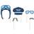 PartyDeco Photoprops Pilots 5-pack