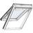 Velux GPU 0066 UK08 Aluminium, Timber Roof Window Triple-Pane 134x140cm