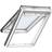 Velux GPU 0066 UK08 Aluminium, Trä Takfönster 3-glasfönster 134x140cm
