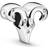 Pandora Sparkling Aries Zodiac Charm - Silver/Transparent