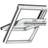 Velux GGU 0066 PK10 Aluminium, Trä Takfönster 3-glasfönster 94x160cm