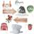 Ginger Ray Photoprops Novelty Christmas 10-pack