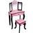 Teamson Kids Gisele Vanity Table & Stool Set Leopard