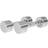 Gorilla Sports Chrome Dumbbells 2x3kg